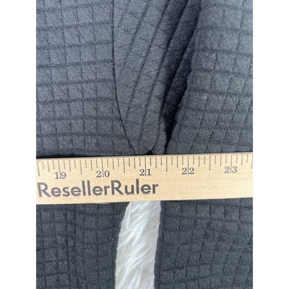 Women's Rue 21 Black Long Sleeve Cropped Button Front Pullover Sweater Size M - Picture 7 of 12
